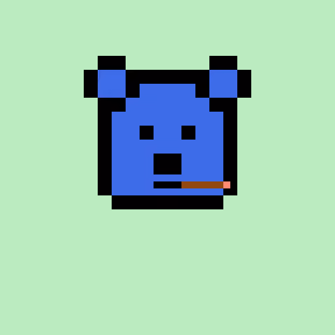 Pixel Bear #67497