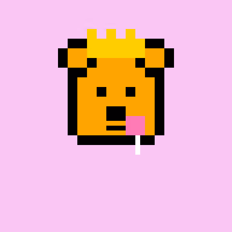 Pixel Bear #42716