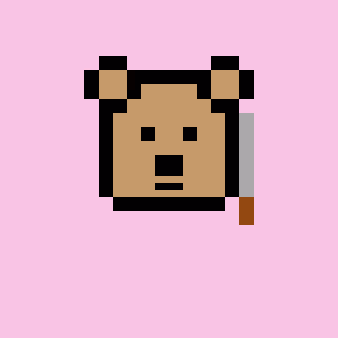 Pixel Bear #47261