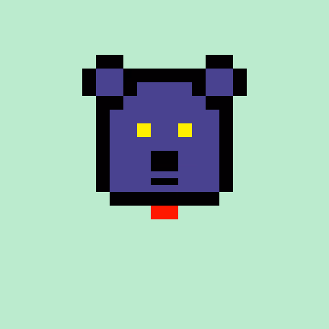 Pixel Bear #34918