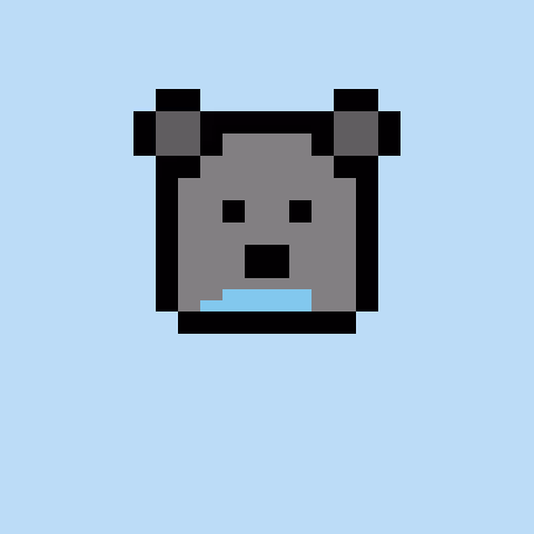 Pixel Bear #3233
