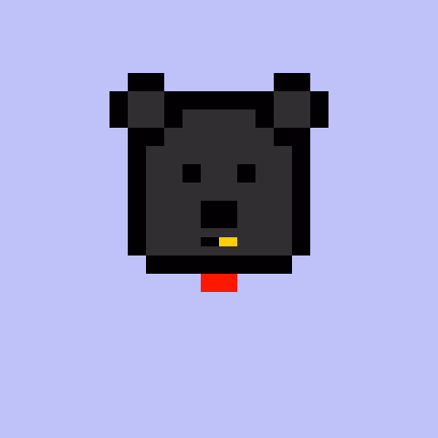 Pixel Bear #52512