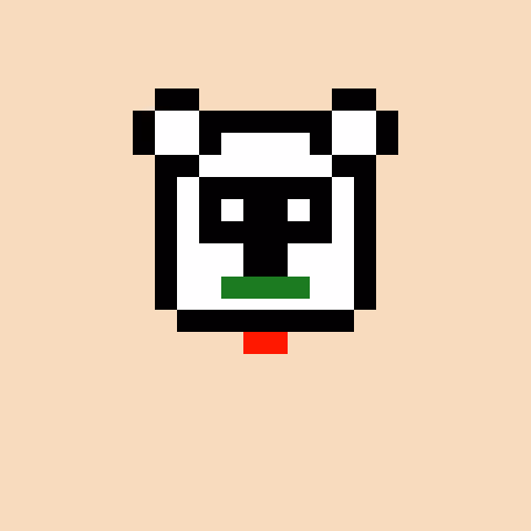 Pixel Bear #52786