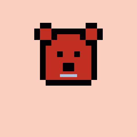 Pixel Bear #39757