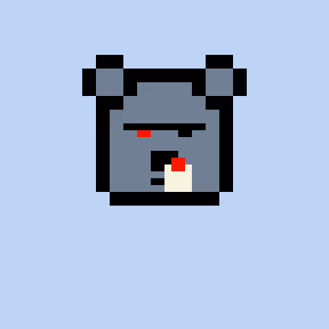 Pixel Bear #57775