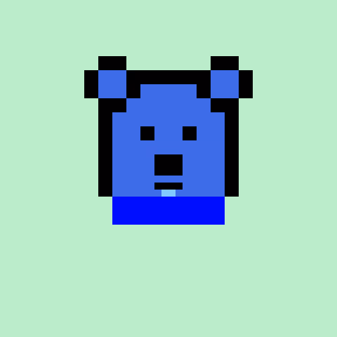 Pixel Bear #48551