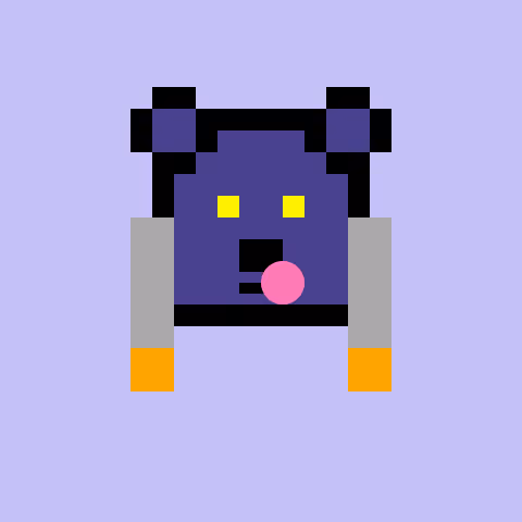 Pixel Bear #18154