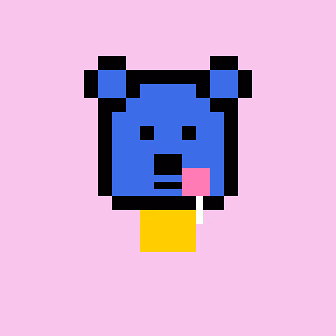 Pixel Bear #53190