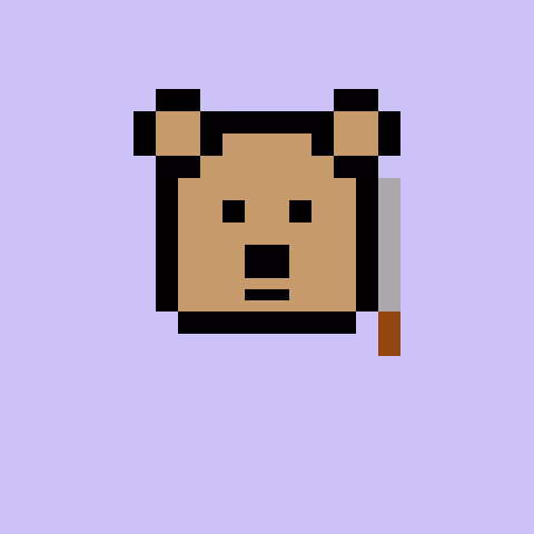 Pixel Bear #11737