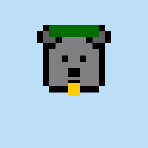 Pixel Bear #8906