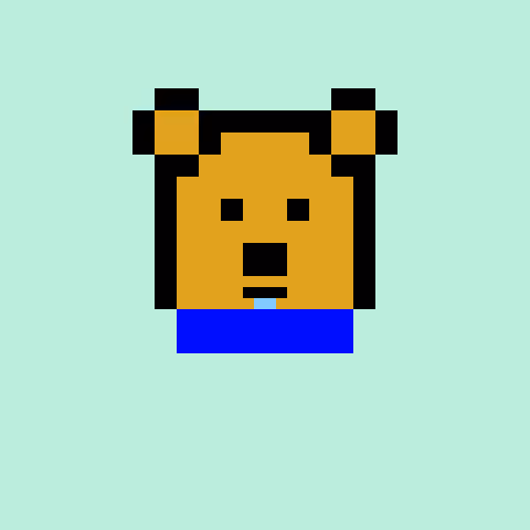 Pixel Bear #31550