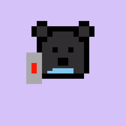 Pixel Bear #64988