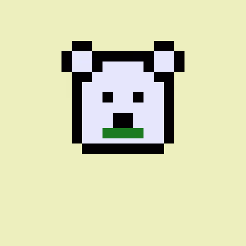 Pixel Bear #3177