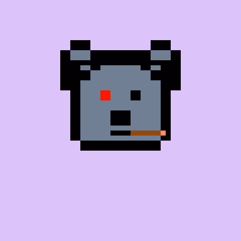 Pixel Bear #44414