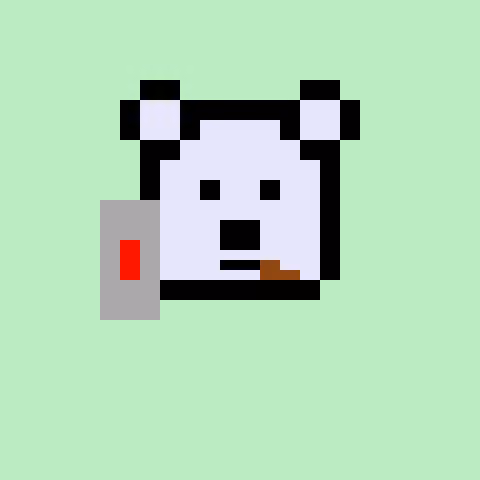 Pixel Bear #56873