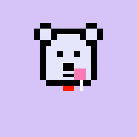Pixel Bear #63910