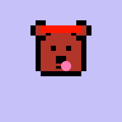 Pixel Bear #70456