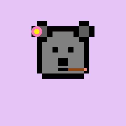 Pixel Bear #12838