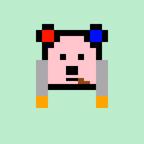 Pixel Bear #28342