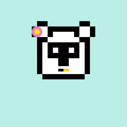Pixel Bear #48786