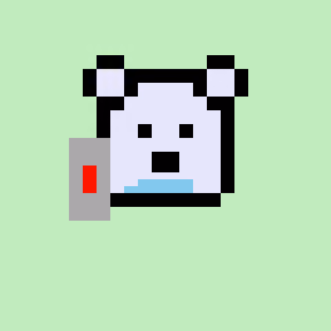 Pixel Bear #4287