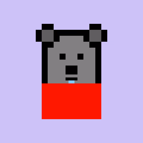 Pixel Bear #34220