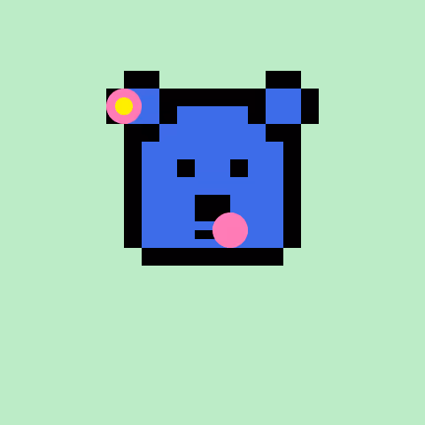 Pixel Bear #62448