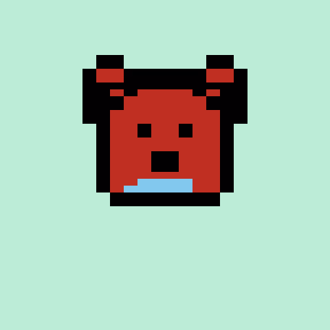 Pixel Bear #18195