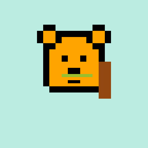Pixel Bear #18003