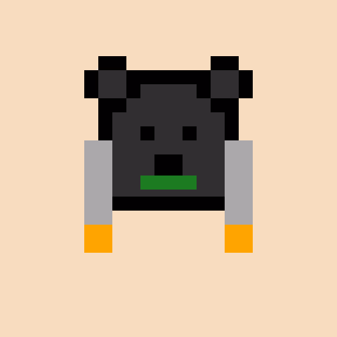 Pixel Bear #73797