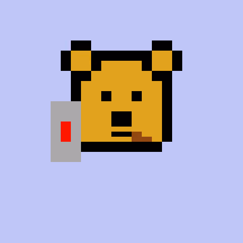 Pixel Bear #20755
