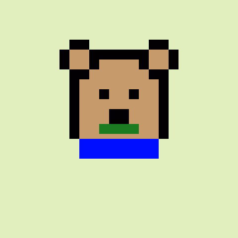 Pixel Bear #42607