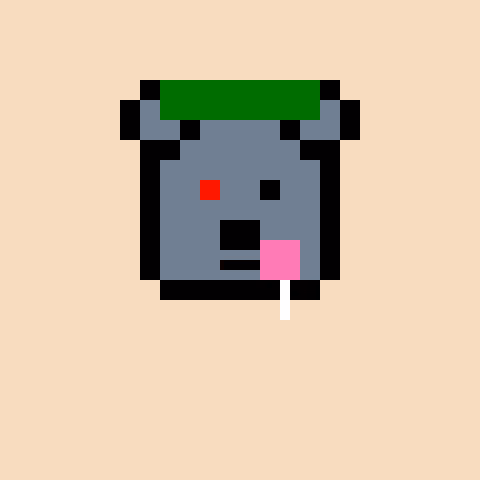 Pixel Bear #4524