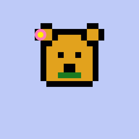 Pixel Bear #3095