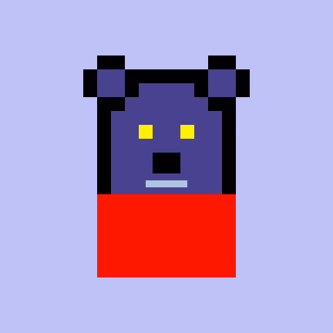 Pixel Bear #5951