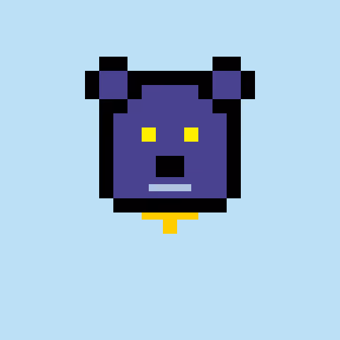 Pixel Bear #12945