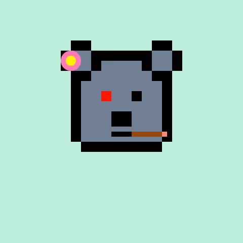 Pixel Bear #3672