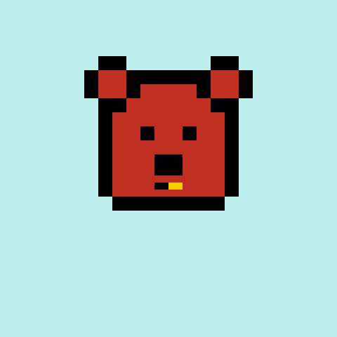 Pixel Bear #73065