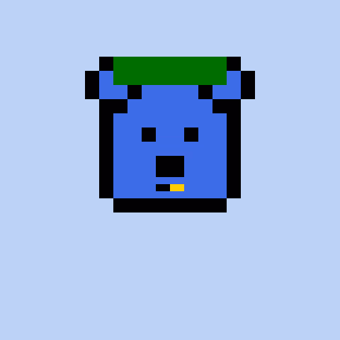 Pixel Bear #7128