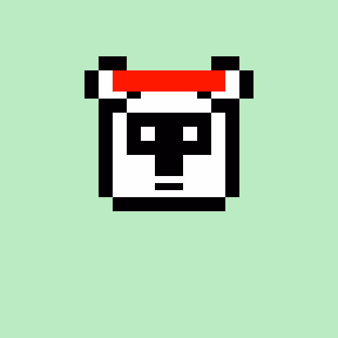 Pixel Bear #24537