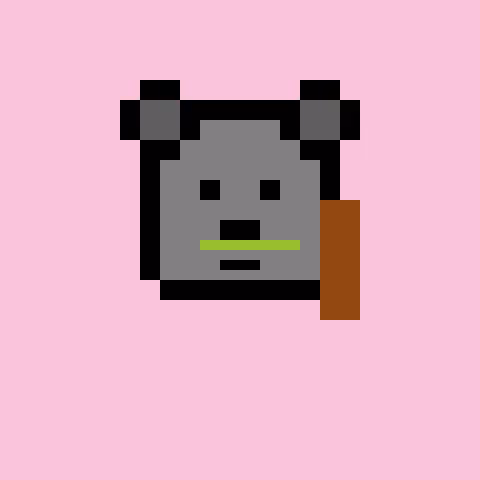Pixel Bear #46001