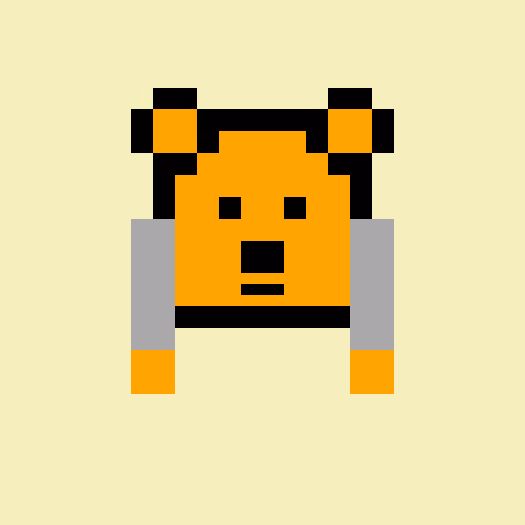 Pixel Bear #6840