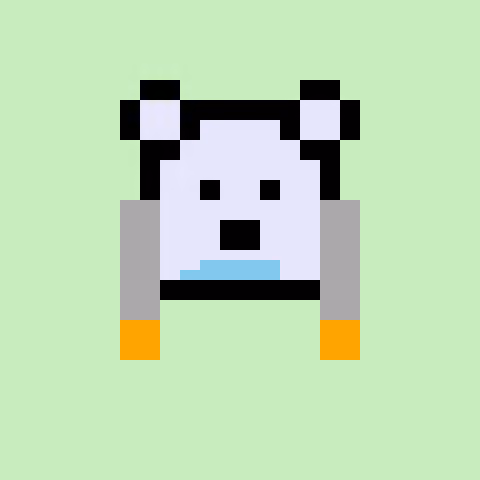 Pixel Bear #59330