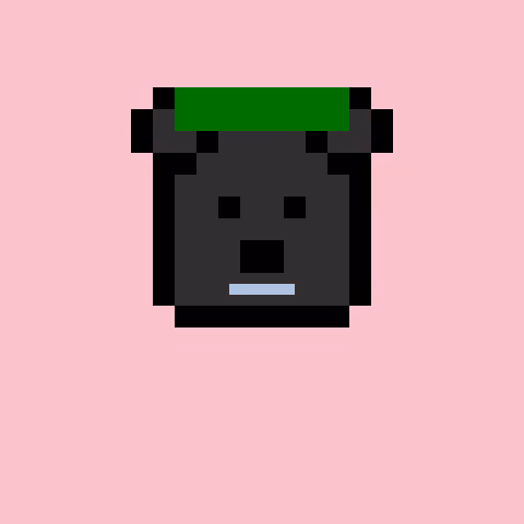 Pixel Bear #28318