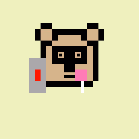 Pixel Bear #11729
