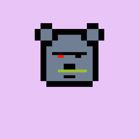Pixel Bear #48254