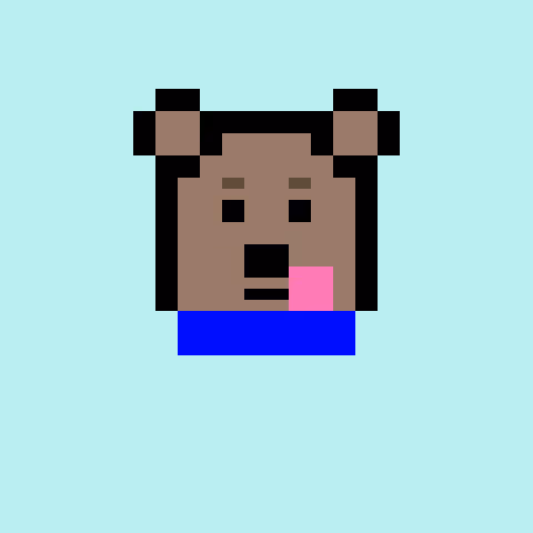 Pixel Bear #7266