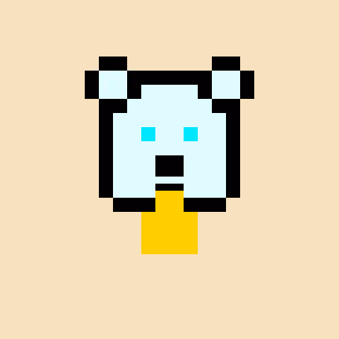 Pixel Bear #77578