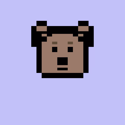 Pixel Bear #6497