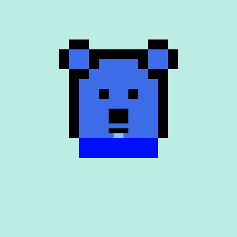 Pixel Bear #59725
